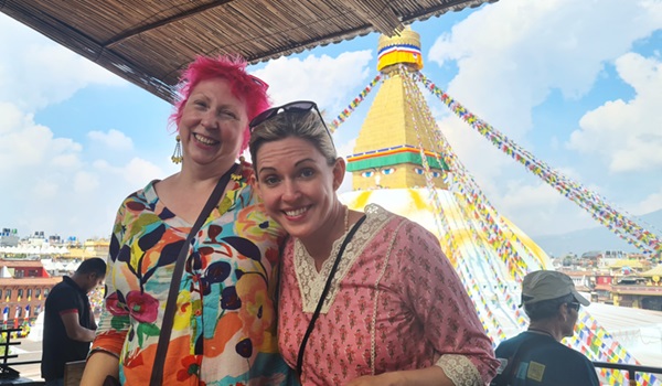 Boudnath Stupa for the First Time